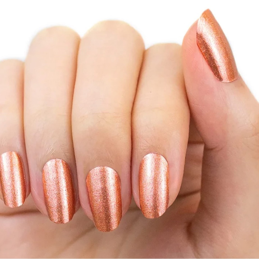 New unopened color street nail polish strips – Moscow or never color. Metallic